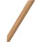 Ekena Millwork 3 1/2"W x 30"D x 36"H Traditional Smooth Knee Brace, Western Red Cedar BRC04X30X36TRA00SWR - alternate 1